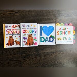Eric Carle Brown Bear Colors Board Book Set of 4